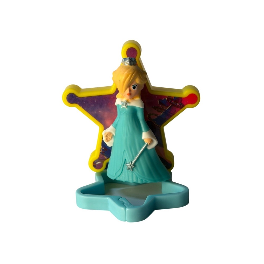 McDonalds Super Mario Galaxy Happy Meal Toys Princess Bundle of 2 - #4, and #7 - Picture 2 of 3